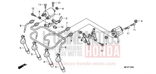 IGNITION COIL CB600FA7 de 2007